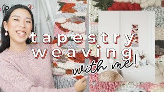 Tapestry weaving a wall hanging (first time) | WITHWENDY