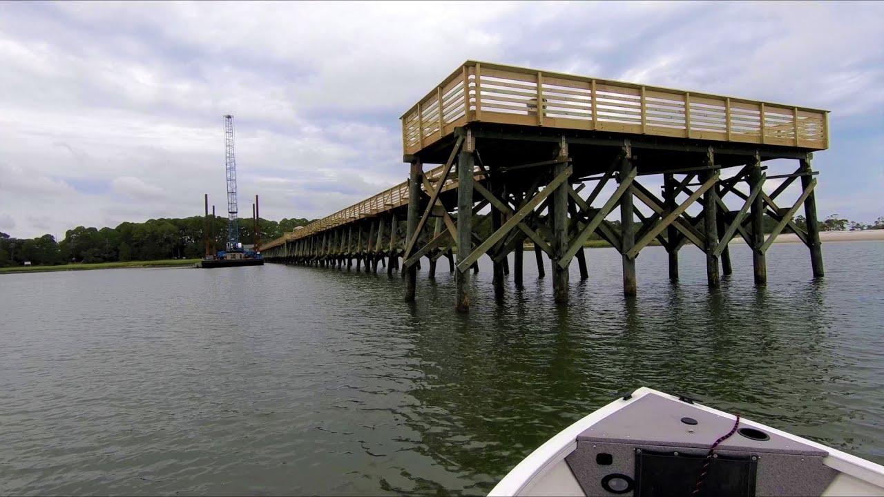 new-hunting-island-fishing-pier-coming-soon-youtube