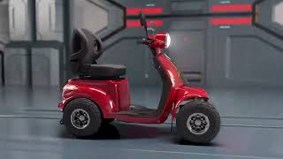 Heavy duty fat tire electric mobility scooter, bringing you a luxurious driving experience