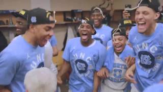 UNC Men's Basketball: Locker Room Celebration Post Notre Dame - Final Four Bound!