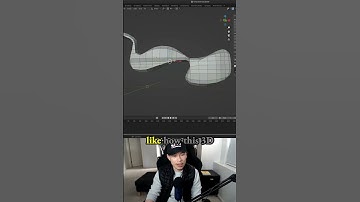 Create curvature by pulling out edges - making a 3d game character in Blender - 2.3: Gee The Genie
