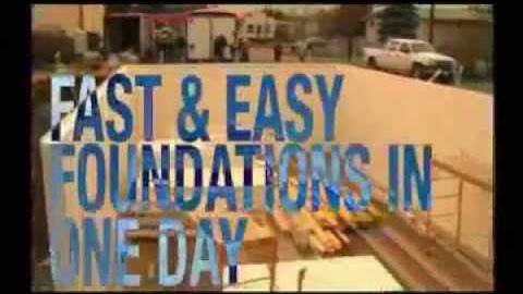 TitanWall SIP Foundation Assembly Time Lapse