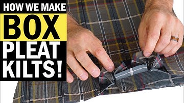 What Is A Box-Pleated Kilt?