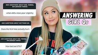 REAL Girl Talk While Painting (Periods, Virginity, First Times)