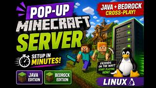 How-To: Creating a Pop-Up Minecraft Server: Linux (SteamOS Compatible)