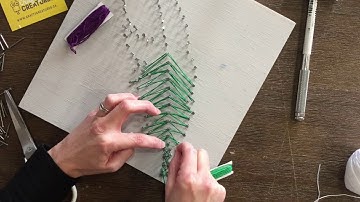 Feather String Art