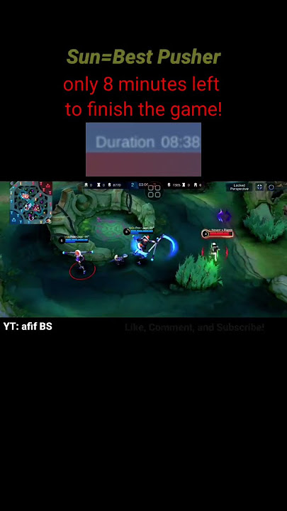 NEW SUN META: 8-Minute Auto Victory In Mobile Legends?! Must Try Build! #shorts #fyp #mlbb #sad