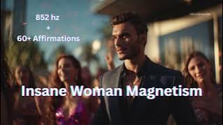 💃🧲  ✧ ᴛʜɪs ᴀᴜᴅɪᴏ ᴡɪʟʟ ᴍᴀᴋᴇ ɢɪʀʟs ɢᴏ ᴡɪʟᴅ ᴏᴠᴇʀ ʏᴏᴜ… ✧😍✧「Ｓᴜʙʟɪᴍɪɴᴀʟ   852 ʜᴢ」✧ ᴡᴏᴍᴀɴ ᴍᴀɢɴᴇᴛɪsᴍ ᴀᴜᴅɪᴏ✧🎧