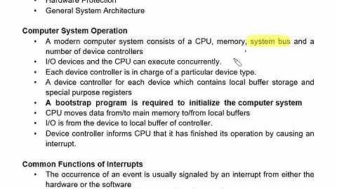 OS-Wk-2-Video-4-Computer System Structures