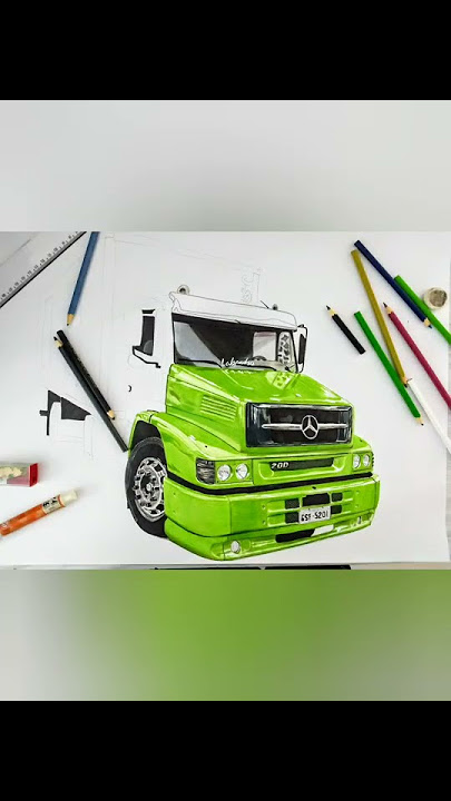 desenhando #caminhãotop #caminhaoqualificado #caminhão #volvofh500 #v