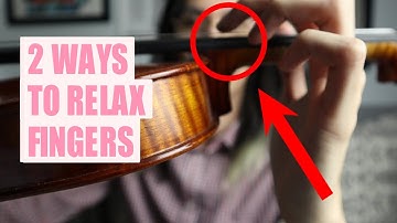 2 WAYS TO RELAX FINGERS | Easy Exercises For Daily Practice | Violin & Viola
