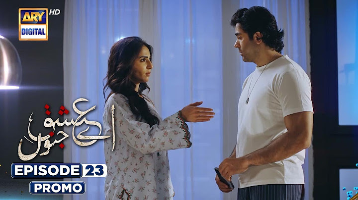New! Aye Ishq e Junoon Episode 23 | Promo | Ushna Shah | Sheheryar Munawar | ARY Digital