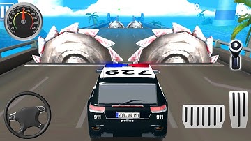 Impossible Car Stunts Driving - Speed Police Car Bumps Challenge 3D - Android GamePlay