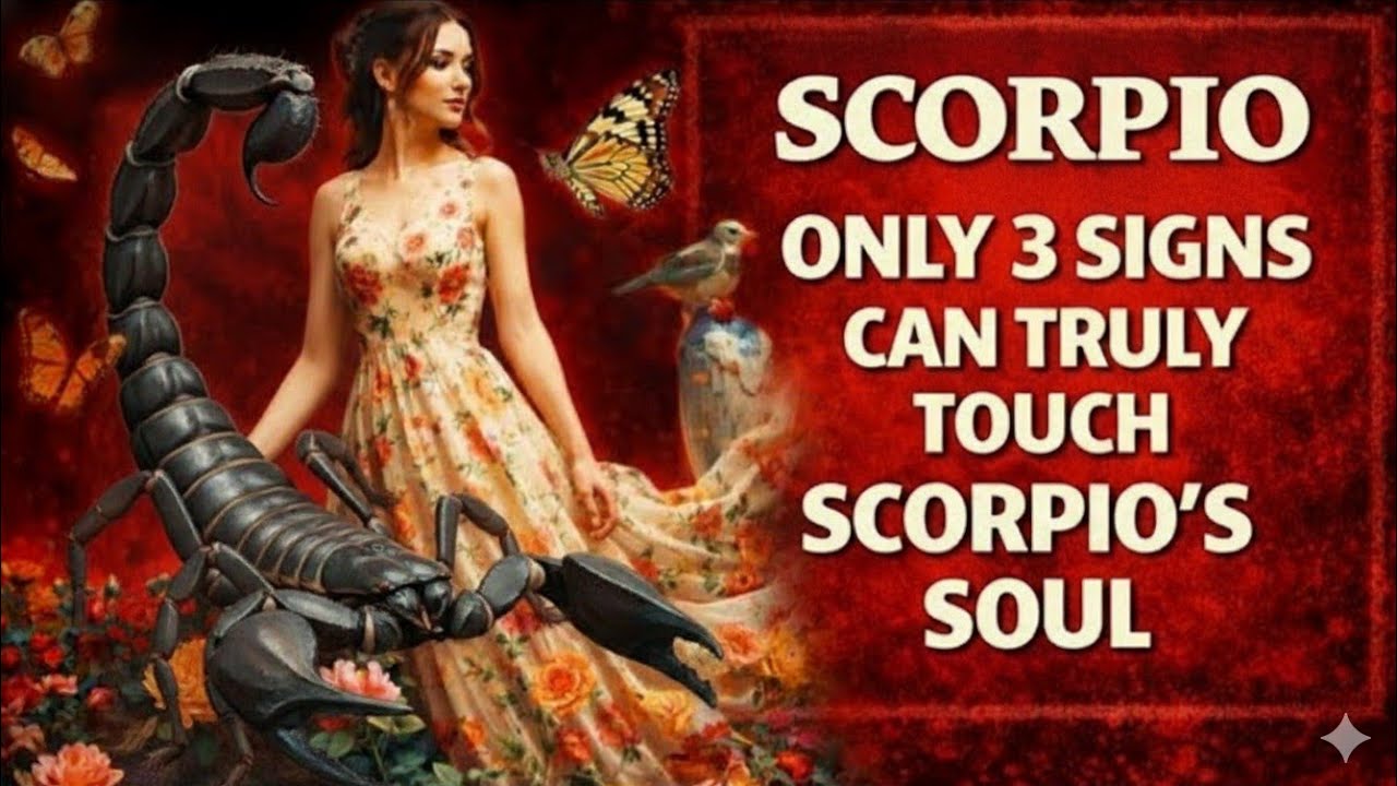 SCORPIO ONLY 3 SIGNS CAN TRULY TOUCH SCORPIO’S SOUL | SCORPIO 