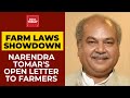 Farm Laws Showdown: Narendra Tomar's Open Letter To Farmers Says They Are Being Misled | India Today