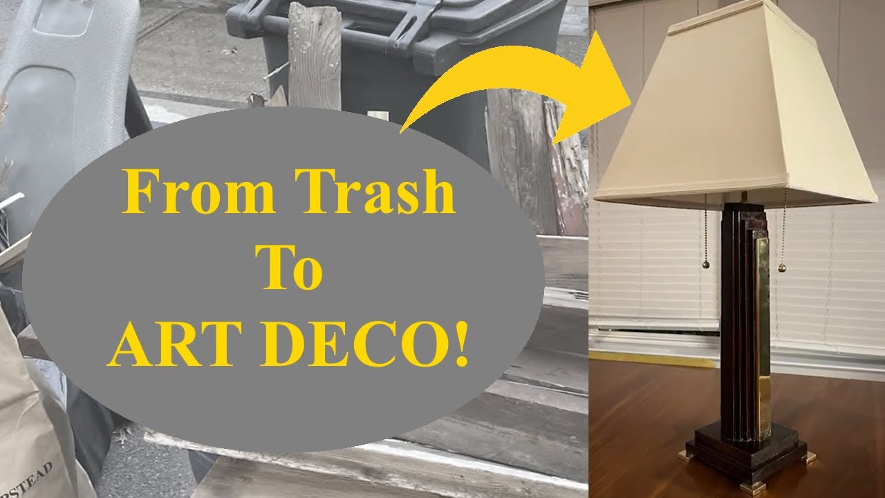 Create Your Own Stunning DIY Art Deco Lamp: Vintage Glamour at Home