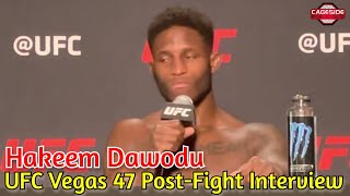 Hakeem Dawodu: “It was nice not to have a Russian hanging off my back”