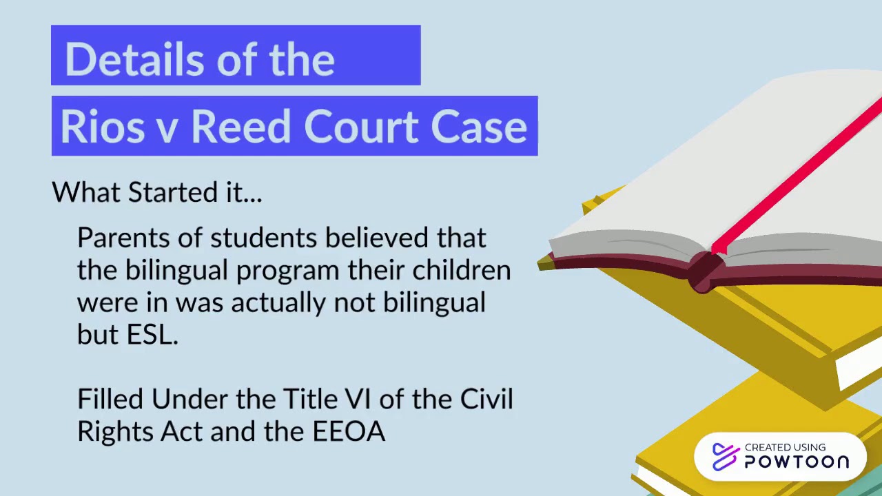 Court CaseRios v Reed YouTube