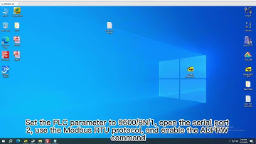 PLC Controls Variable Frequency Drive CM540 Inverter through RS485 Demonstration | Coolmay VFD Model