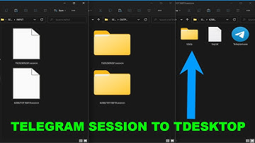Convert Telegram session file to TData.