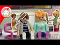 Playmobil Familie Hauser - Anna und Lena spielen Friseur - Geschichten für Kinder