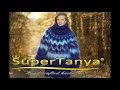SuperTanyaによる別注の厚いブルーのノルディックモヘアセーター