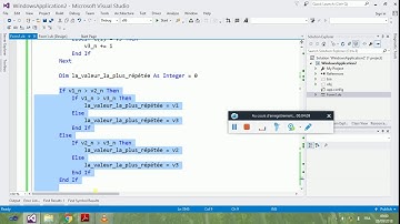 تمرين في لغة الفيجوال بيسيك دوت نت#21