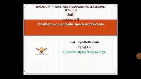 #PTSP#UNIT-1#Lecture-3 # by Prof Raju.Rollakanti
