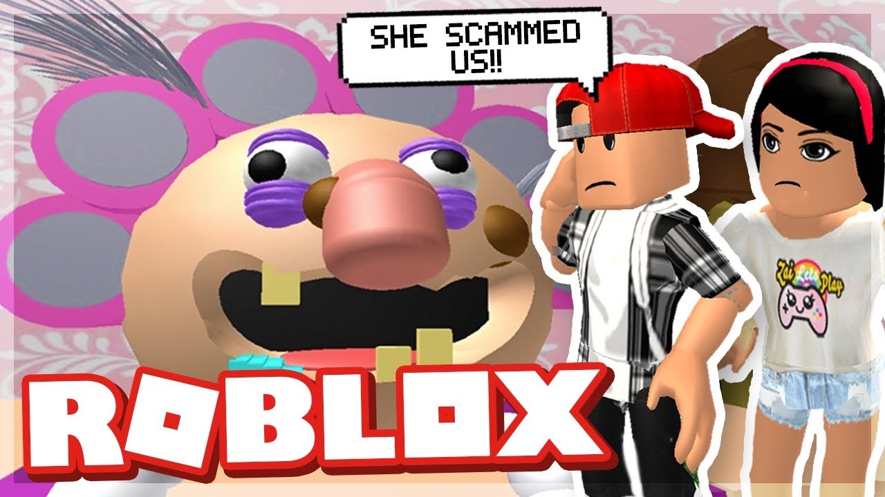 We Got Scammed Playing Roblox Game Roblox Escape Grandma Obby Youtube - i wish my girlfriend looked like this roblox escape the barber shop obby dailymotion video