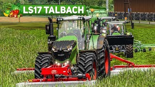 LS17 Talbach #6: Mähen, Schwaden, Sammeln - im VERBUND! | Landwirtschafts Simulator 2017
