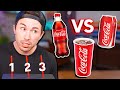 Soda Fountain vs Can vs Bottle - Can We Tell the Difference?! | Taste Test