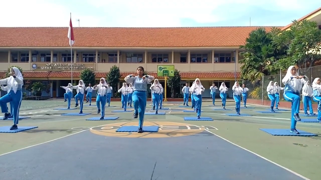 senam uks jilid II SMA HANG TUAH 2 # KREATIVITAS TANPA BATAS # KARYAKU SEJARAHKU