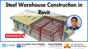 Steel Warehouse Construction in Autodesk Revit