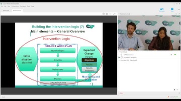 UIA Webinar - Building your intervention logic and drafting your budget