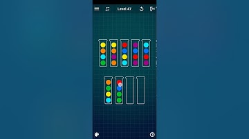 Ball Sort Puzzle - Color Sorting Games Level 47 Walkthrough Solution Android/iOS