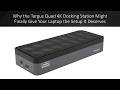 Why the Targus Quad 4K Docking Station Might Finally Give Your Laptop the Setup It Deserves