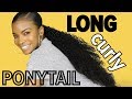 HOW TO GET AN EXTREMELY LONG PONYTAIL USING CLIP INS