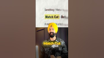 Match Cut Effect in Just 1 Click 🤩 No Editing Skills required #matchcut #videoediting