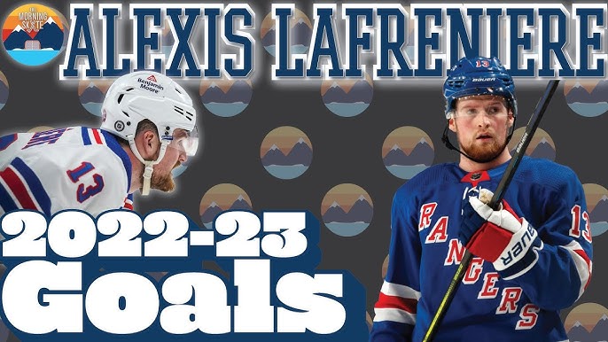 Alexis Lafreniere first NHL goal