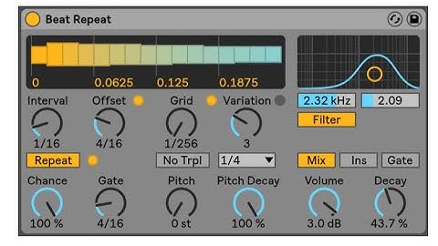 Ableton Live 10 - Beat Repeat