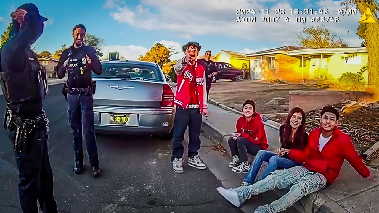 Police Find Teens with Weapons During Crazy Traffic Stop
