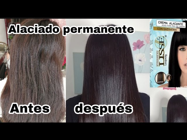 peine Equivalente micrófono Como hacer un alaciado permanente /con el primer alaciante de lisse -  YouTube