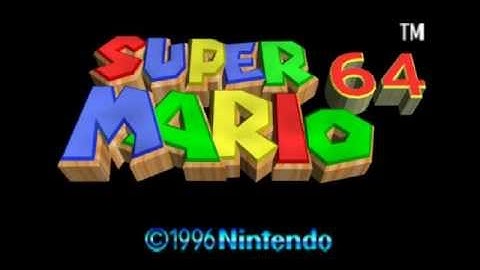 Super Mario 64 Music - Hazy Maze Cave / Wet-Dry World