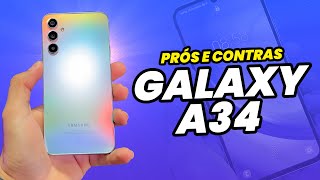 GALAXY A34 5G | Confira os Pontos positivos e negativos - VALE A PENA ?