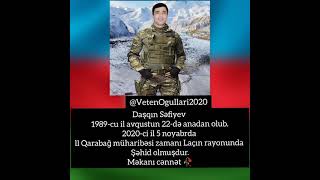 Şəhid Daşqın Şəfiyev Haqqındavidiocarx