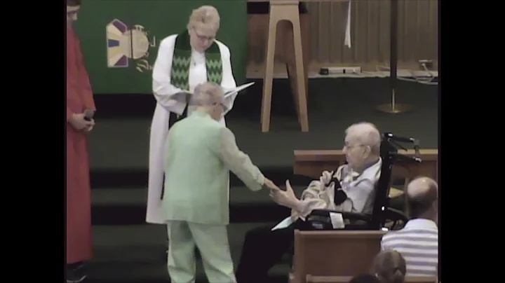Harvey & Delores Renew Their Marriage Vows