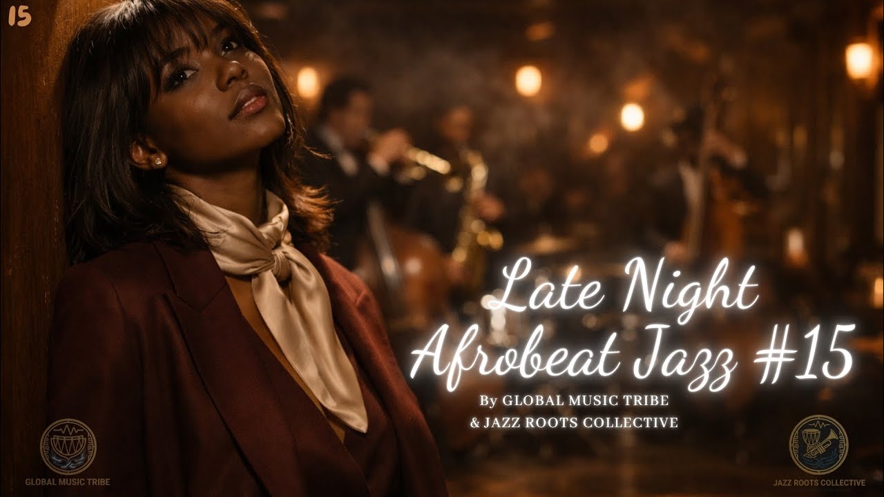 Late Night Afrobeat Jazz #15 | Modern Afrobeat Jazz Fusion Mix | Soulful Horns & Laid-Back Groove