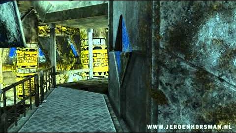 UDK Level inspired by Michael bay: The Island with textures