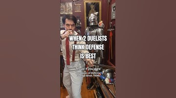 When two duelists think defense is best