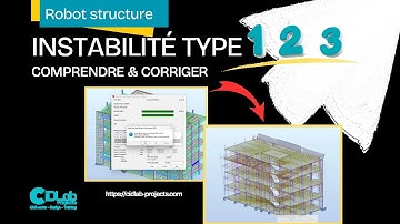 #011- Robot Structural - Instabilité de type 1, 2 ,3 : Comprendre et Corriger les erreurs de calcul.